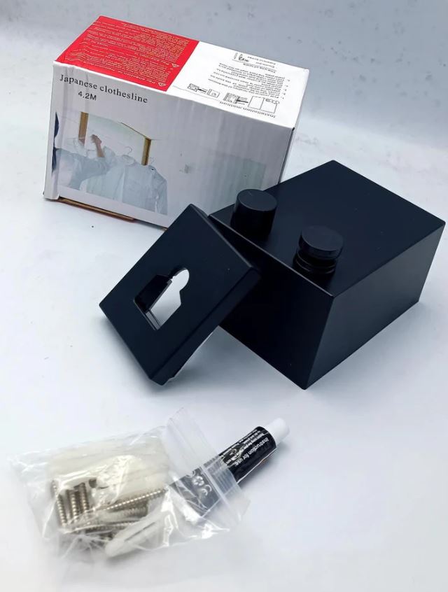 Telescopic Clothesline Clothes Drying Rope - Adjustable Retractable Line