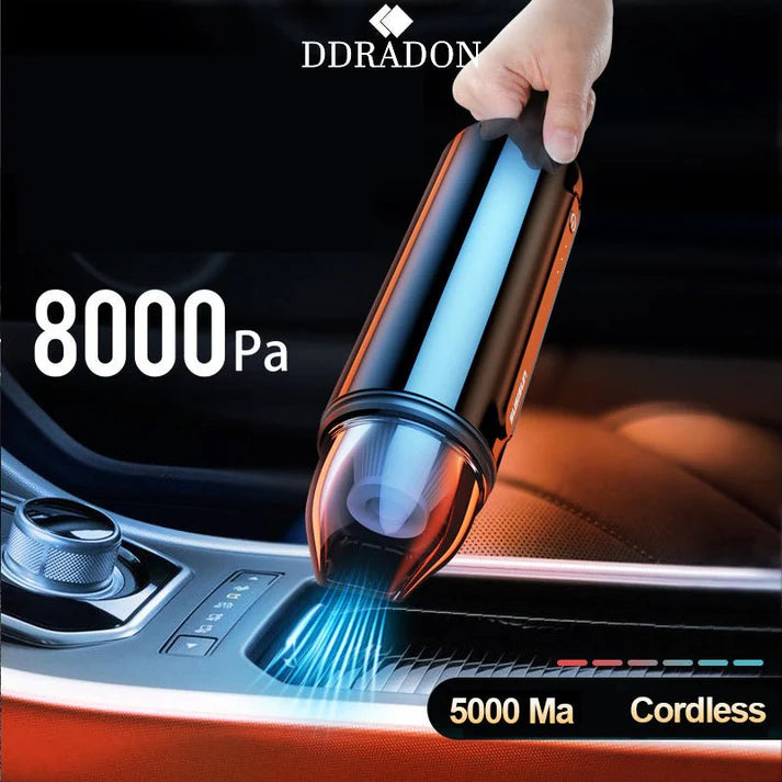 Portable Car Vacuum Cleaner Wireless Rechargeable